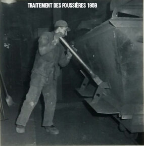 Traitement des poussières 1959