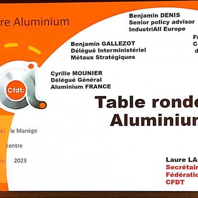 Colloque Filière Aluminium