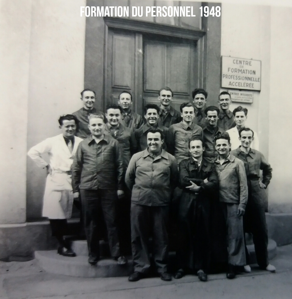Formation du personnel 1948