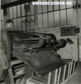 Maintenance Découpeur 1952