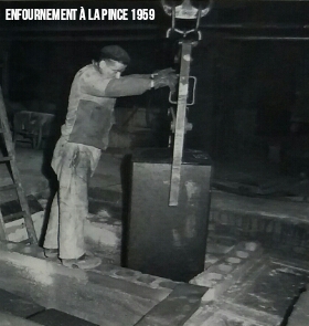 Enfournement de Cathode 1959